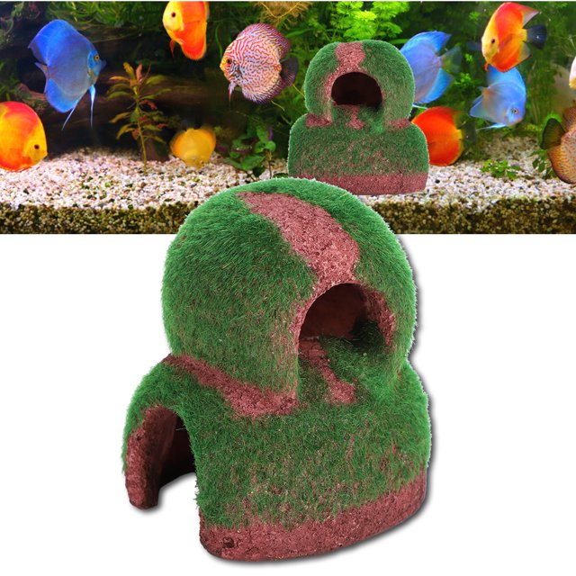 Cueva De Escondite De Pez De Olla De Simulación, Cueva De Escondite De Pez Seguro De 1 Uds., Tanques De Peces Para Mascotas De Acuario, Animales YLSHRF Otros