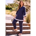 thumbnail image 4 of Catherines Women's Plus Size Petite Crepe Knit Pull-On Pant, 4 of 4
