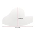 thumbnail image 2 of Barber Line Up Beard Shaping Template Hairline Optimizer Hairline Enhancing Card Barber Line Up Beard Shaping Template Beard Design Template Model Hairdressing Hair Styling Tool, 2 of 8