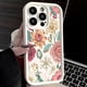 thumbnail image 3 of Funda de teléfono anticaída con diseño floral de verano engrosada para iPhone 14, 15, 11, 12, 13, 16 Pro Max, 7 Plus, XS, XR, carcasa trasera de silicona sólida, 3 of 5