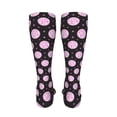 thumbnail image 6 of Yiaed Pink Groovy Disco Ball Print Great elasticity Adult Stockings Sports socks for Men and Women-One Size, 6 of 8