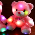 thumbnail image 2 of Colorful LED Glowing Small Bear Stuffed Doll Night Light Animals Plush Toys for Kids;Colorful LED Glowing Small Bear Stuffed Doll Night Light Animals Plush Toys, 2 of 6