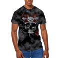 thumbnail image 2 of Guns N Roses - Camiseta Calavera de Flores para Adultos Unisex (Gris), 2 of 2