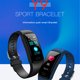 thumbnail image 3 of Bluetooth IP67 Impermeable Frecuencia cardíaca Oxígeno en sangre Pulsera inteligente Presión arterial Pulsera rastreador de ejercicios Inevent DZ6092-01B, 3 of 7