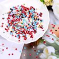 thumbnail image 6 of Uxcell 4-Pack Loose Sequins, 4 mm Round Cup Sequins Paillettes for DIY Projects/Sewing [AB Light Blue], 6 of 6