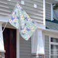 thumbnail image 6 of Lsque Colorful Butterfly Pattern Flag,Colorful Butterfly Printed Garden Flag 48 x 72 in - Double Sided Small Flags for Yard, 6 of 9
