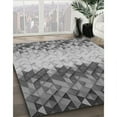 thumbnail image 2 of Ahgly Company Indoor Rectangle Patterned Gray Cloud Gray Area Rugs, 7' x 9', 2 of 6