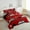 Red, variant on Erosebridal Train Twin Comforter Set Cartoon Car Bedding, Traffic Transportation Track Comforter Teens Vintage Steam Engine Railway Decor Quilt Set Room 2Pcs, Red White Black
