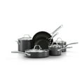 thumbnail image 2 of Calphalon 10-Piece Nonstick Kitchen Cookware Set w/ Stay-Cool Handle, Gray, 2 of 12
