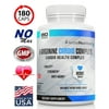 Nitrate Oxide Booster L-Arginine Cardio Complete 1500mg Cardio Support Blend & Nitric Oxide Booster One 180 Count Bottle