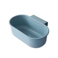 thumbnail image 4 of Yuarrent Colador de fregadero confiable azul para un drenaje eficiente del fregadero de cocina que recoge los residuos del fregadero de la Organizadores de utensilios de cocina azul claro, 4 of 6