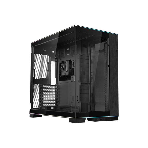 LIAN LI O11 Dynamic EVO RGB, Black Aluminum/Steel/Tempered Glass
