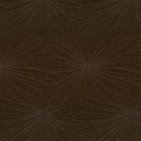 Crypton Flourish 81 Contemporary Contract Woven Jacquard Floral Design Fabric, Luggage