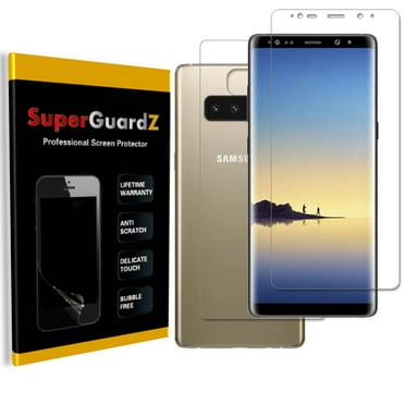 [2-PACK] Samsung Galaxy Note 8 SuperGuardZ FULL COVER FULL BODY [Front   Rear] Screen Protector [Edge-To-Edge Protect]   LED Stylus Pen