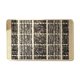 thumbnail image 2 of Alfombrilla antideslizante para baño, absorbente, con patrón decorativo, lavable a máquina, de 60x40 cm para baño, dormitorio, entrada., 2 of 6