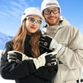 thumbnail image 4 of Skiing Professional Touch Screen Waterproof Electric Car Riding Wind-Proof and Cold Protection Winter Outdoors Fleece-Lined Ther, 4 of 5