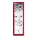 thumbnail image 2 of ArtToFrames 9" x 32" Red Picture Frame, 9x32 inch Red MDF Poster Frame (WOM-4119),  Pack, 2 of 8