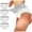 #11,White,4PC, variant on AOOCHASLIY 4PC Women's High Waist Stretch Patchwork Briefs Soft Underwear Bikini Underpants Breathable Ladies Panties