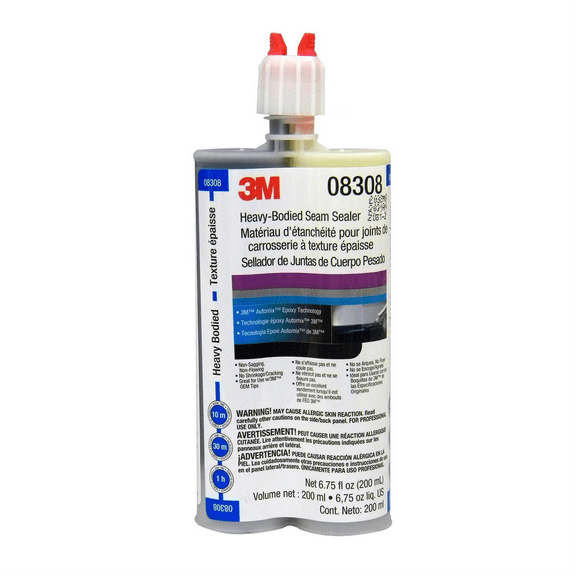 3M Heavy-Bodied Seam Sealer, 200 mL Cartridge, Automotive Adhesives