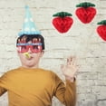 thumbnail image 3 of IDEANATEGRATE 10Ud Decoraciones De Fresa Para Fiesta Con Colgante Y Material Premium, 3 of 8