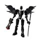 thumbnail image 4 of Figura de acción articulada móvil Strade Fareast Limited 13 cuerpo Flexible Robot de acción Negro, 4 of 8