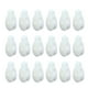 thumbnail image 2 of Ruedas de remolque de alambre de cría de plástico para uso automatizado Paquete de 25 poleas para invernaderos agrícolas, 2 of 8