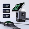 thumbnail image 3 of Cargador Inalámbrico UGREEN UNO 15W Qi2 Ajustable Magnético para iPhone y AirPods, 3 of 9