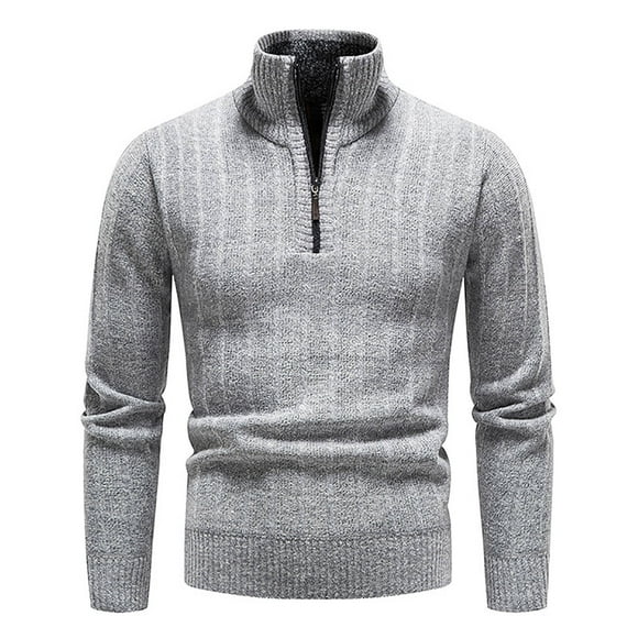 Babysbule Mens Winter Coats Clearance Men's Fashion Autumn Winter Sweater Casual Pullover Hooded Fleece Jacket