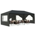 thumbnail image 7 of Zimtown 10' x 20' Canopy Waterproof Party Tent Outdoor Tent 6 Sides Black, 7 of 7
