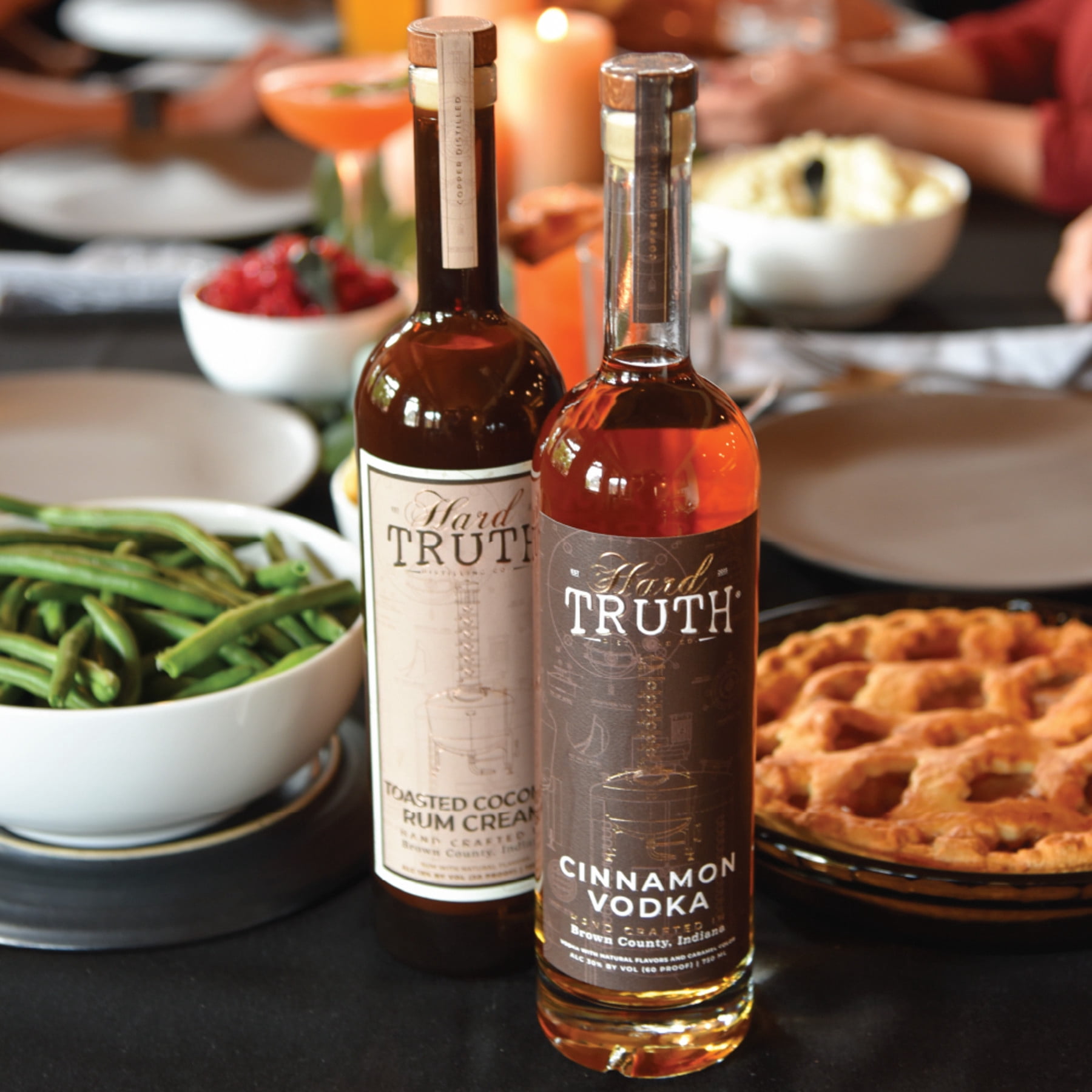 Hard Truth Cinnamon Flavored Vodka, 750 ml Bottle, 30% ABV