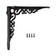 thumbnail image 2 of Soporte de estante decorativo para pared con tornillos de hierro resistente y resistente Estilo B, 2 of 6