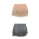thumbnail image 1 of 1 de Flecos de Plumas de Avestruz Natural para Decoración / Accesorio de Ropa Cinta de Plumas Diy Gris Y Champán, 1 of 9