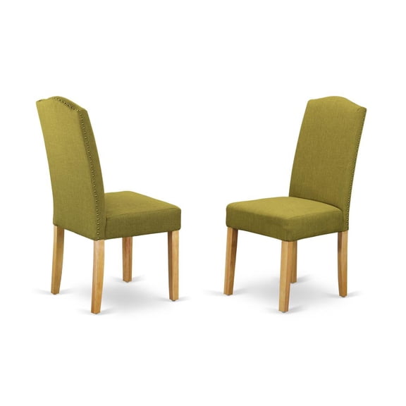 East West Furniture Dining Chair Oak, ENP4B08