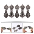 thumbnail image 4 of 5 pares de hebillas recortadas de muaré auspiciosas con volantes para abrigos, decoración de ropa, 4 of 6