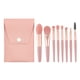 thumbnail image 3 of Pinceles de maquillaje con mango de plástico Polvo impermeable Fundación Maquillaje Ojo Sombra Set Soft Cepillo Profesional Herramientas Naranja Tipo 2 Paquete de 8 Advancent CE001702-04, 3 of 7