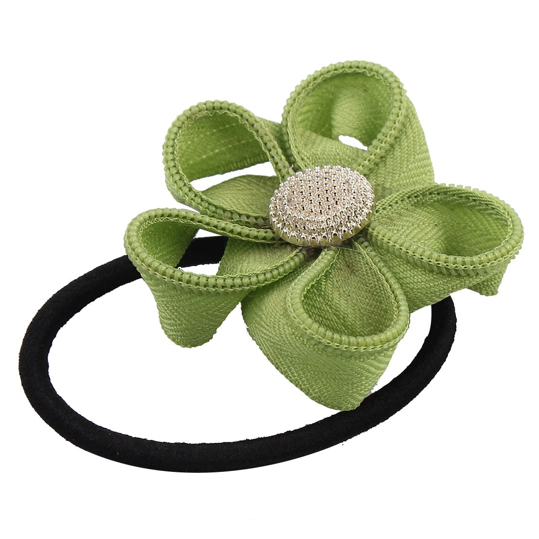 Rubber Bowknot Decor Hairstyle Elastic Ponytail Holders Hair