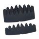 thumbnail image 3 of 20x Insertos reutilizables con forma corona béisbol, fieltro suave, multifuncionales, fáciles usar, accesorios protectores para gorras, forro Negro S, 3 of 8
