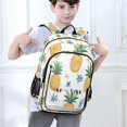 thumbnail image 6 of FORMRS Unisex School Backpack 17" Student Travel Bag with Laptop Compartment, Pineapple, 6 of 7