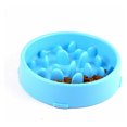 thumbnail image 1 of Comedero para perros Cuenco para mascotas de alimentación lenta Cuenco ecológico Duradero No tóxico Cuenco para prevenir la asfixia Diseño saludable para perros y mascotas de 20 cm (azul), 1 of 5