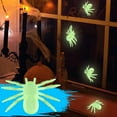 thumbnail image 4 of 6 Pcs Glow in The Dark Large Spiders Halloween Giant Spider Decorations Fake Scary Spider for Indoor Outdoor Yard Lawn Wall Home Porch House, 4 of 7