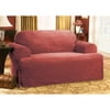 Home Trends Normandy Burgundy T-Cushion Sofa Slipcover