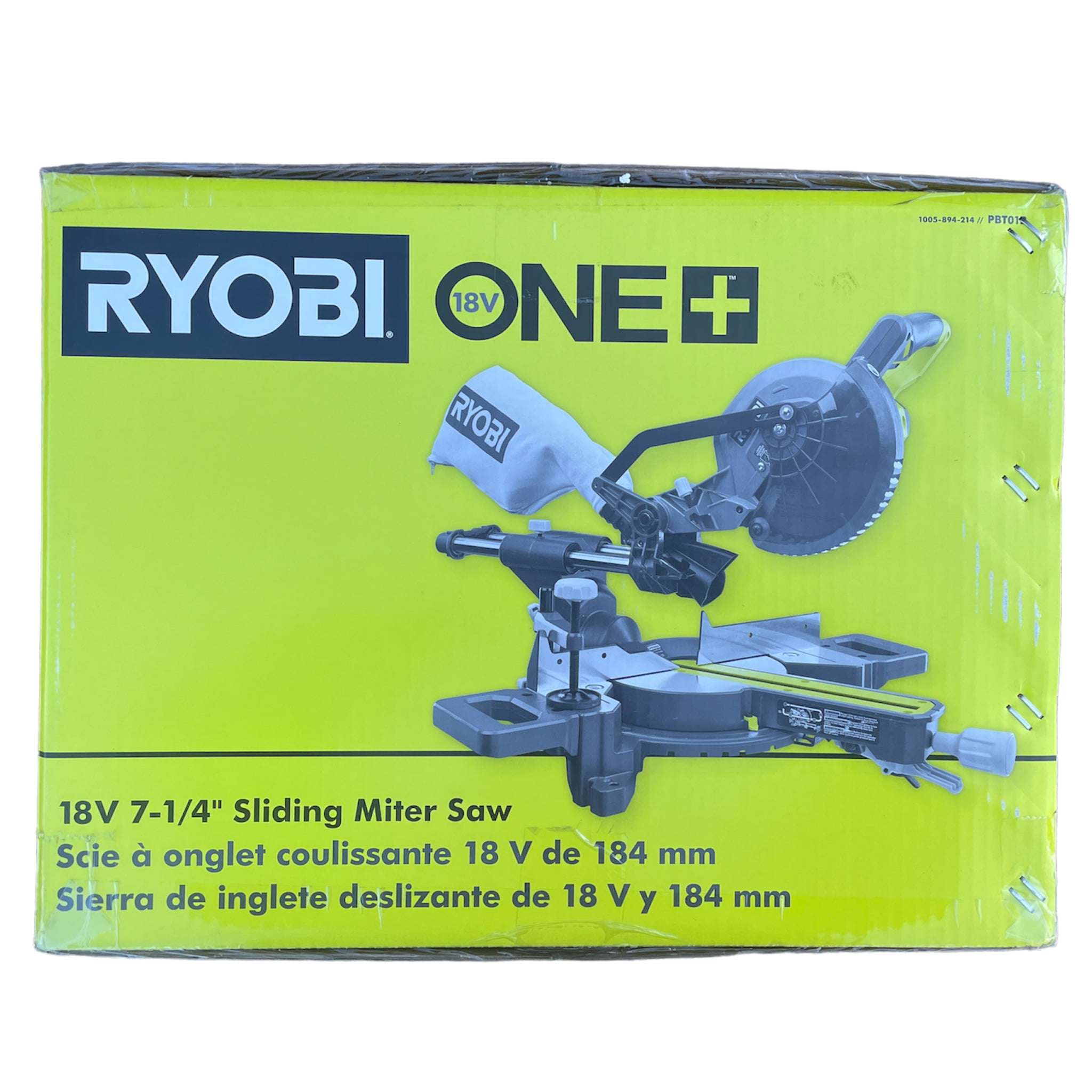 18V ONE 7-1/4" Sliding Compound Miter Saw
