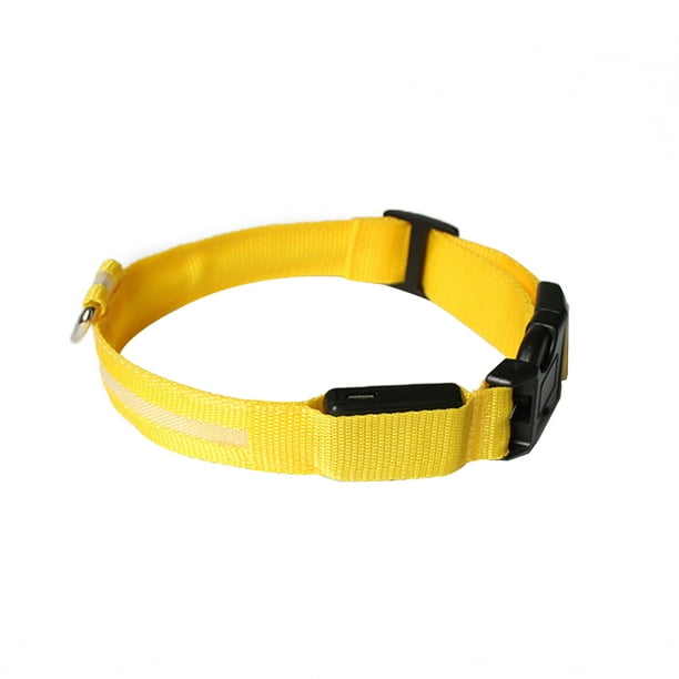 Houkiper Adjustable LED Lights Dog Collars Night Safety LED Dog Anti