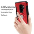 thumbnail image 5 of Mignova Galaxy S9 Plus Case, Two-layer Reinforced Back Cover Protect Case with Ring Holder for Samsung Galaxy S9 Plus(Red), 5 of 7