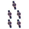 thumbnail image 3 of Sonducket Reloj de mujer con correa de cuero, reloj de informal, temperamento de concha, reloj para mujer y niña, empresa escolar, hogar, Type2 NO2, 3 of 6
