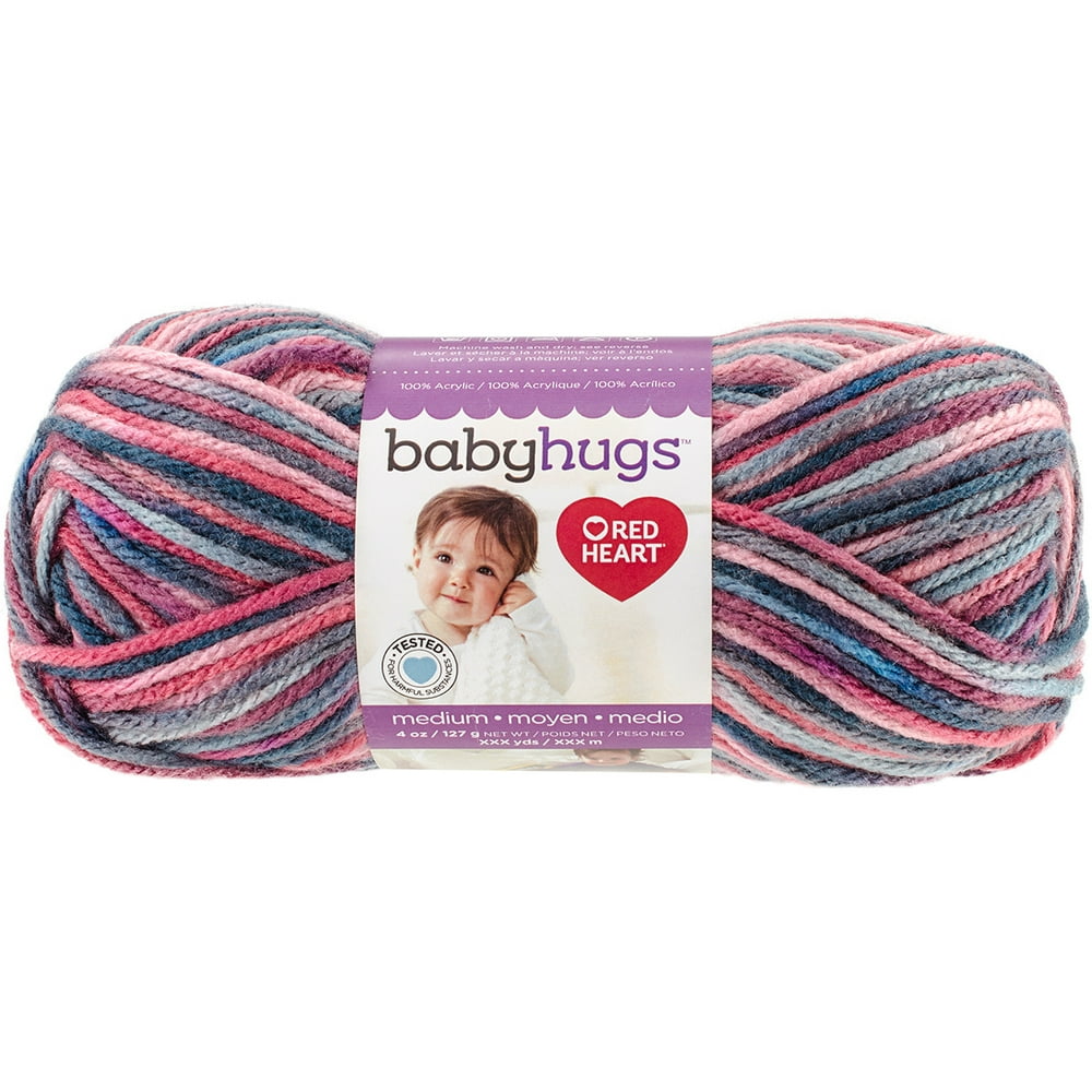 Red Heart Baby Hugs Medium Yarn, Fairy Tale