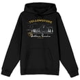 thumbnail image 5 of Yellowstone Dutton Ranch Forest Composition Chest Art Men's Black Sweatshirt-Small, 5 of 7
