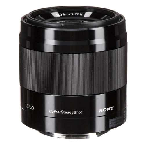 Sony E 50mm f/1.8 OSS Lens Black SEL50F18/B
