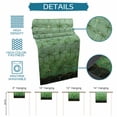 thumbnail image 6 of Green Geometric Table Runner - 70 Inch Long Ombre Modern Abstract Art Cotton and Linen Blended Dress Scarves Farmhouse Table Runner for Kitchen Dining, Coffee Table, 13" x 70", 6 of 8