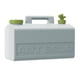 thumbnail image 2 of Contenedor de almacenamiento de agua, portabotellas de 20 l, tanque espesado con grifo Gris, 2 of 9
